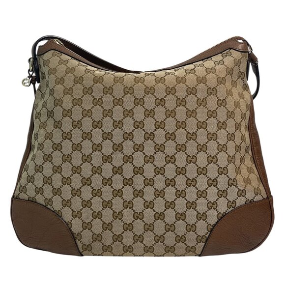 Gucci GG Canvas Bree Large Shoulder Bag - Picture 3 of 12